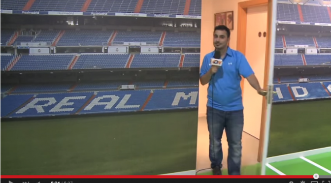 Chicharito en Barcelona y en El Prat