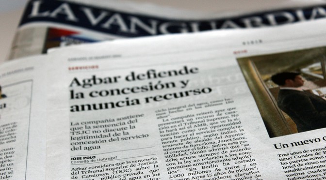 Arrancando en La Vanguardia
